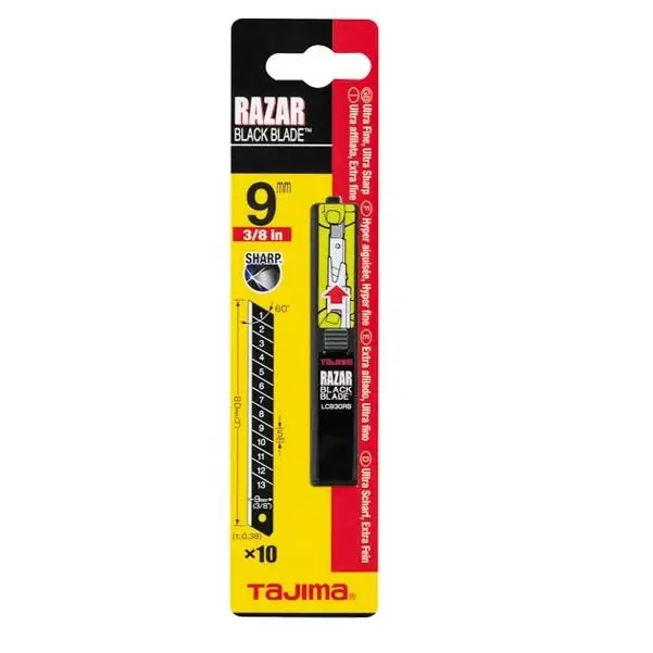 Nuovo Arrivo Lame taglierino Razar Black mm.9