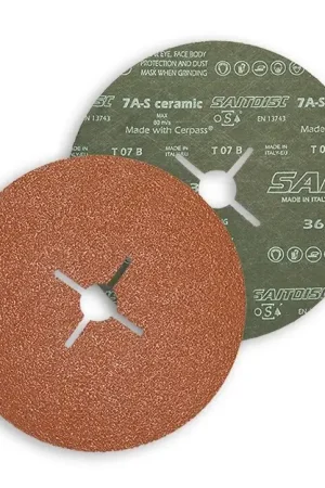 Scelto Dai Clienti Disco abrasivo fibrato SAITDISC 7A-S mm.115