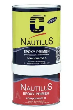 Nautilus epoxy primer bianco lt.0,75 Direttamente Dal Produttore