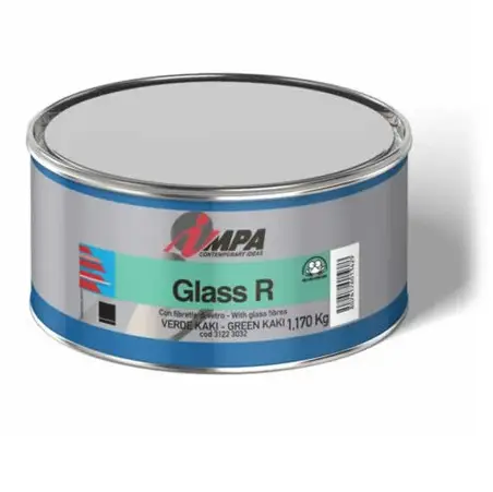Promozione IMPA stucco poliestere con fibre di vetro GLASS R Kg.1,2