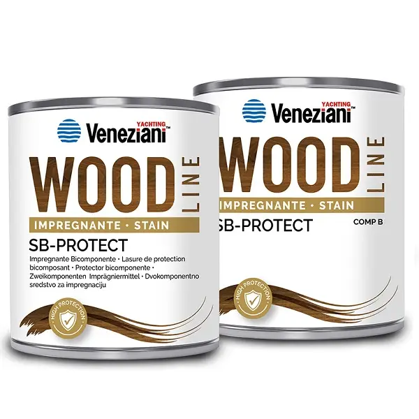 VENEZIANI WOOD SB-PROTECT impregnante bicomponente trasparente lt.1 Ordina Subito