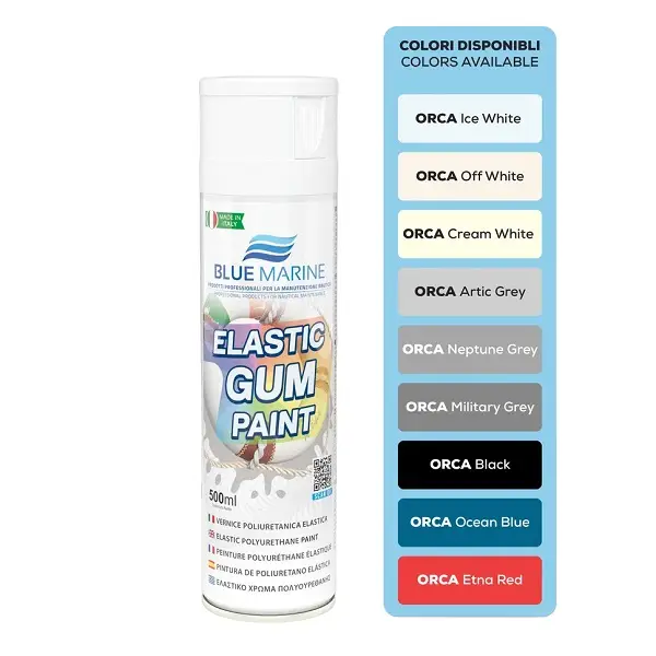 Prezzo Ridotto Vernice poliuretanica elstica spray ELASTIC GUM PAINT ml.500
