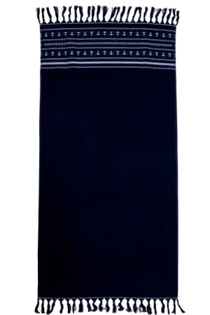 Offerta Limitata Telo mare Santorini blu cm.180x100