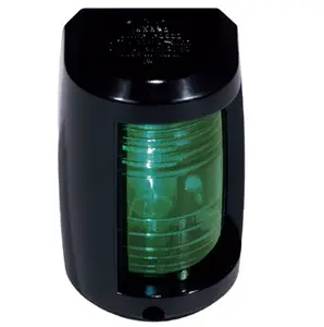 Fanale di via verde in policarbonato nero mm.59 Più Venduto