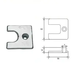 Spedizione Espresso Anodo Mercury 4-7hp