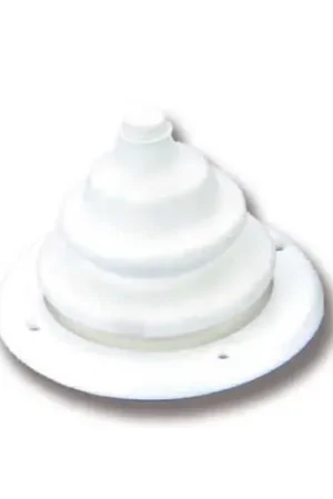 Cuffia passafilo piccola bianca Non Perdere