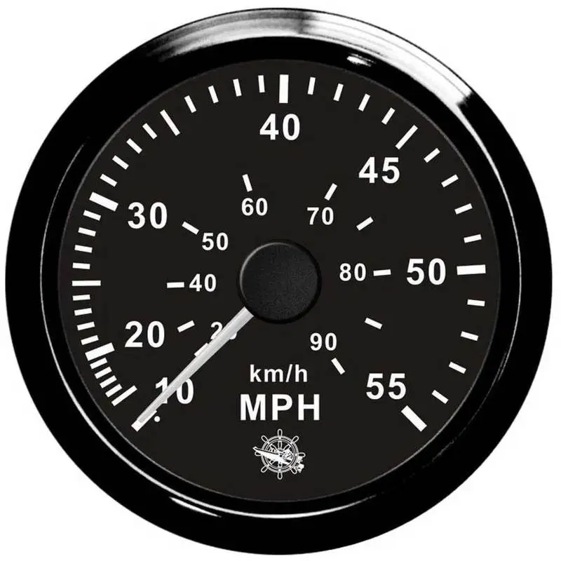 Spedito Oggi Contamiglia Pitot Nero - 35 mph