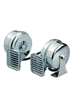 Offerta Limitata Coppia trombe cromate MT2 24 V.