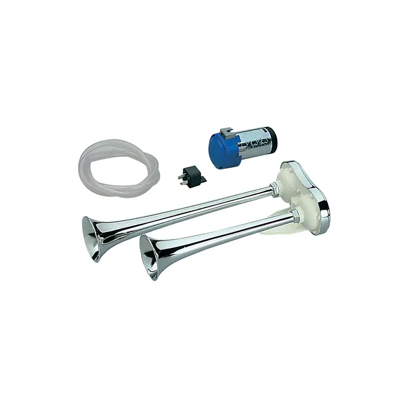 Coppia trombe plastica cromata TT2-M 12V Must-Have
