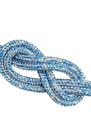Affare Doppia treccia Gottifredi Maffioli Powersprint78 4 mm - Azzurro