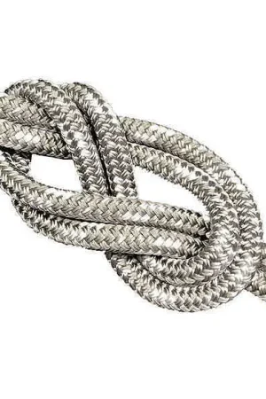 Doppia treccia Gottifredi Maffioli T90 Poliestere 10 mm - Grigio Scelto Dai Clienti