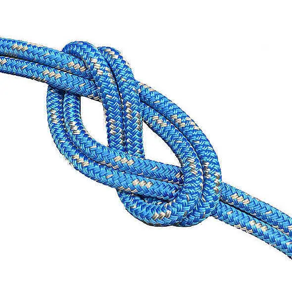 Doppia treccia Gottifredi Maffioli T90 Poliestere 4 mm - Azzurro Di Tendenza