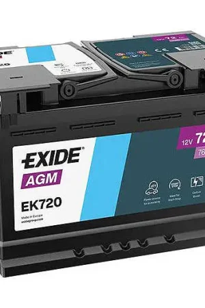 Subito Disponibile Exide Batteria AGM 70 Ah