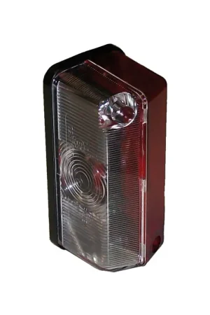 Fanale laterale d'ingombro base Piana - Bianco/Rosso Occasione