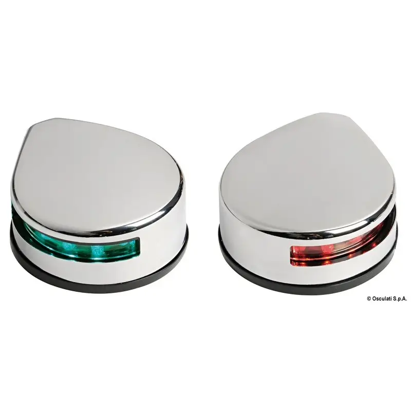 Fanale LED Evoled Inox Rosso + Verde Di Tendenza