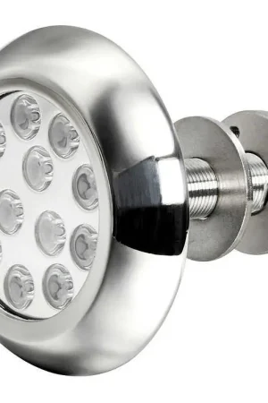 Faro subacqueo 12 LED con prigioniero - Luce bianca Solo Oggi