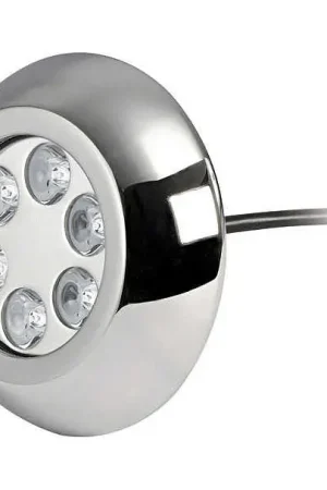 Promozione Faro subacqueo 6 LED - Luce blu