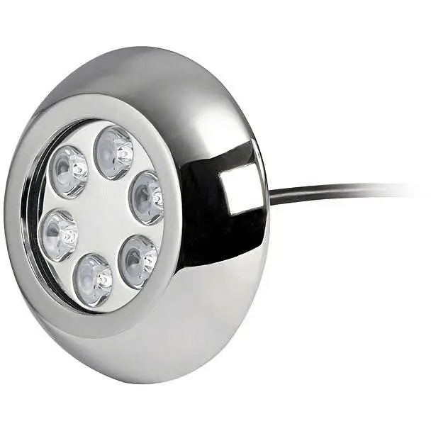 Promozione Faro subacqueo 6 LED - Luce blu