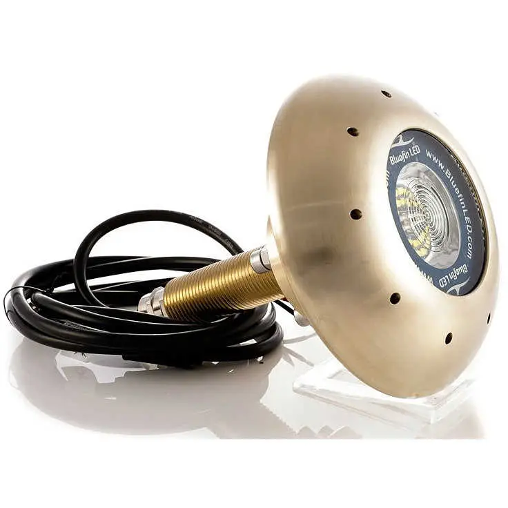 Faro subacqueo Bluefin Led Manta Ray MR20 TH - Blu Pagamento Sicuro