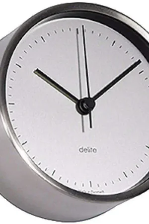 Orologio Delite Clausen inox satinato D. 100 mm. Occasione Imperdibile