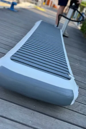 Prezzo Di Fabbrica Passerella Gonfiabile Nautoo 200 cm - Bianco Grigio