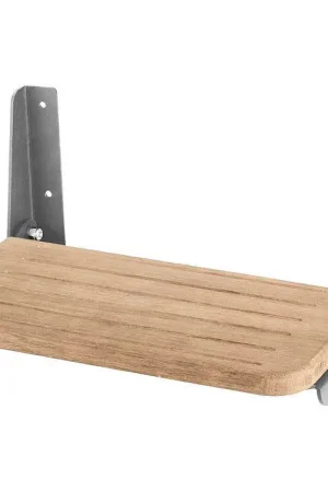 Pedana Pieghevole con gradino in teak Reso Gratuito