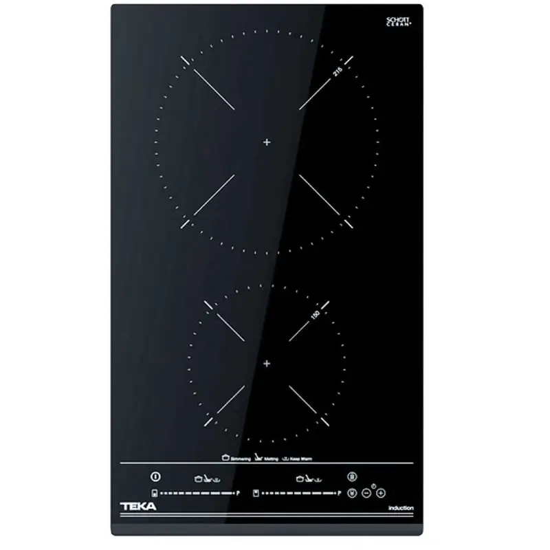 Piano cottura ad induzione 2 fuochi controllo multislider Economico