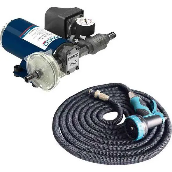 Promozione Pompa autoclave Marco DP12 Kit lavaggio 5 bar 12V