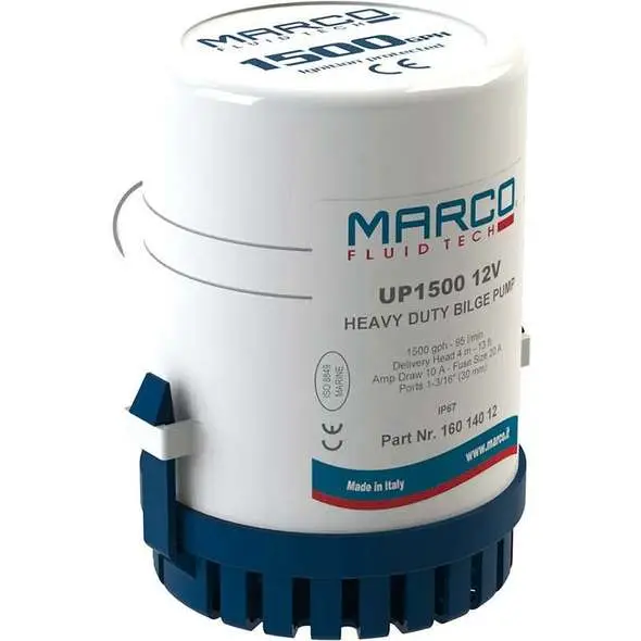 Pompa sentina immersione Marco UP1500 12V Prezzo Di Fabbrica