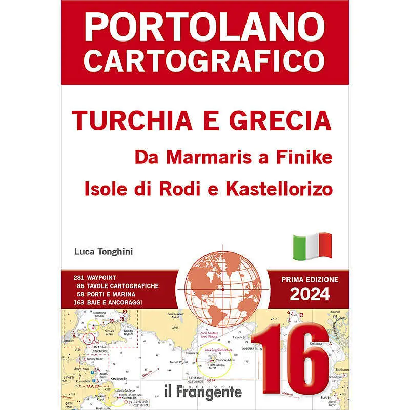 Portolano cartografico 16 - Turchia e Grecia - I° Edizione Solo Oggi