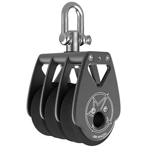Ubi Maior Bozzello Triplo girevole YC50T D. 50 mm. Subito Disponibile