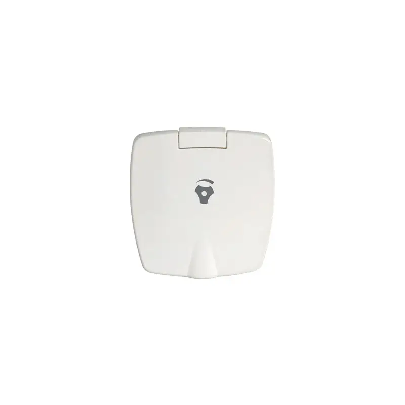 Vano in abs + Rubinetto. Mod. “New Edge” bianco Non Perdere