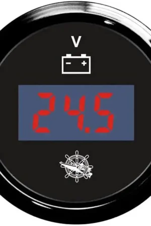 Voltmetro Digitale Nero + Nero 8/32 V. Saldi