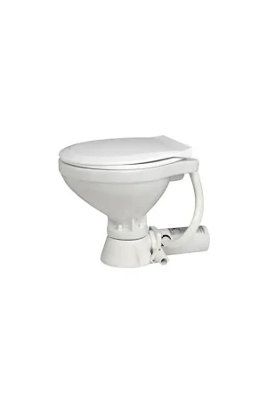 Offerta Limitata WC Elettrico Mediterraneo - Tazza piccola 12 V. - Tavoletta legno bianco