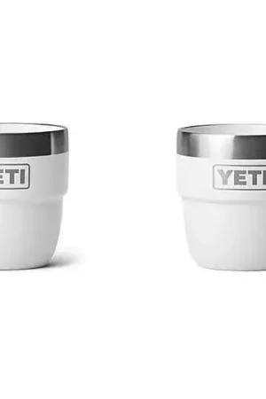 YETI Espresso Cup 4oz Coppia Tazzine - Bianco Sconto
