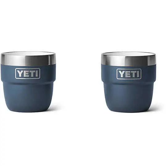 Non Perdere YETI Espresso Cup 4oz Coppia Tazzine - Blu navy