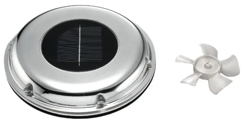 Areatore ad energia solare in acciaio inox Popolare