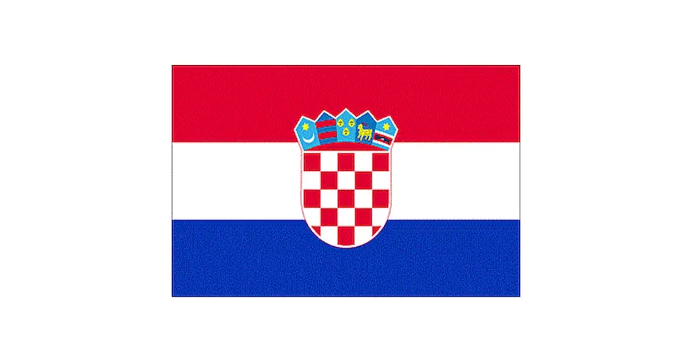 Bandiera Croazia Offerta