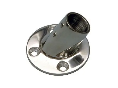 Offerta Del Giorno Basetta tonda battagliole in acciaio inox da fusione