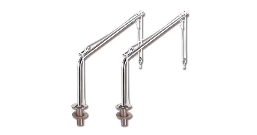 Coppia di gruette " On Deck " in acciaio inox Bestseller