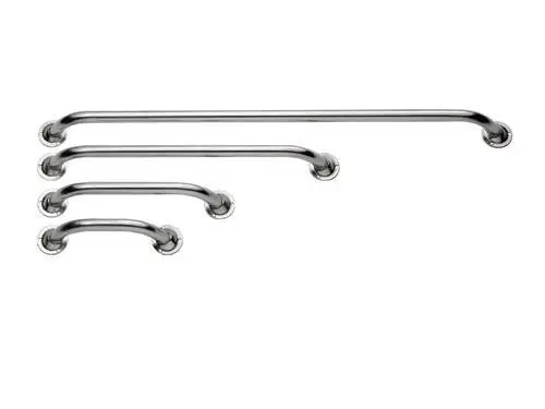 Corrimano in acciaio inox con basetta Must-Have