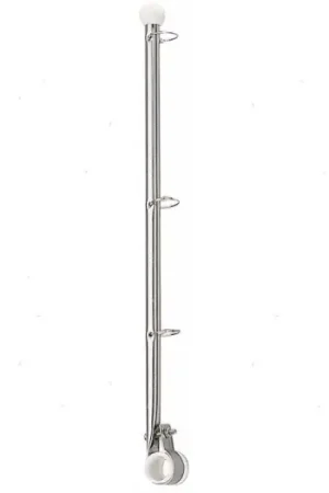 ASTA PORTABANDIERA CLAMP H380MM IN ACCIAIO INOX Scelto Dai Clienti