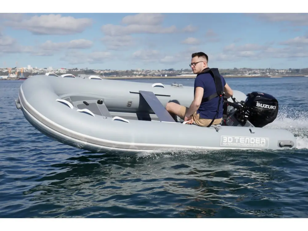 Professionale 3D TENDER ULTIMATE 320 PVC GREY + COVER GREY