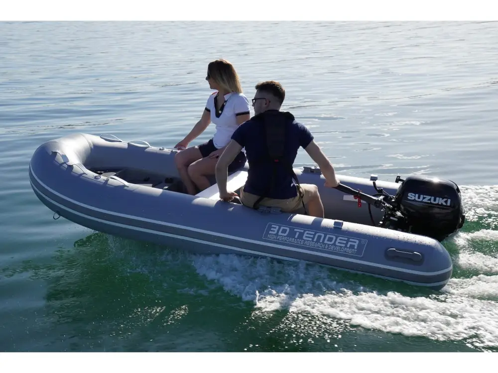 Soddisfatti O Rimborsati 3D TENDER ULTIMATE 340 HYPALON GREY + COVER GREY
