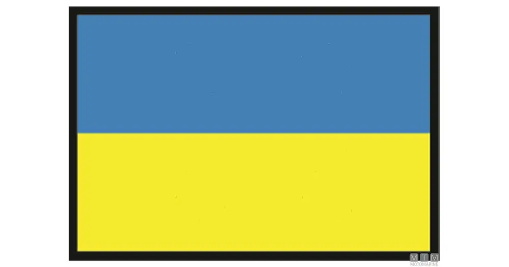 Nuova Collezione BANDIERA UCRAINA 50X75CM