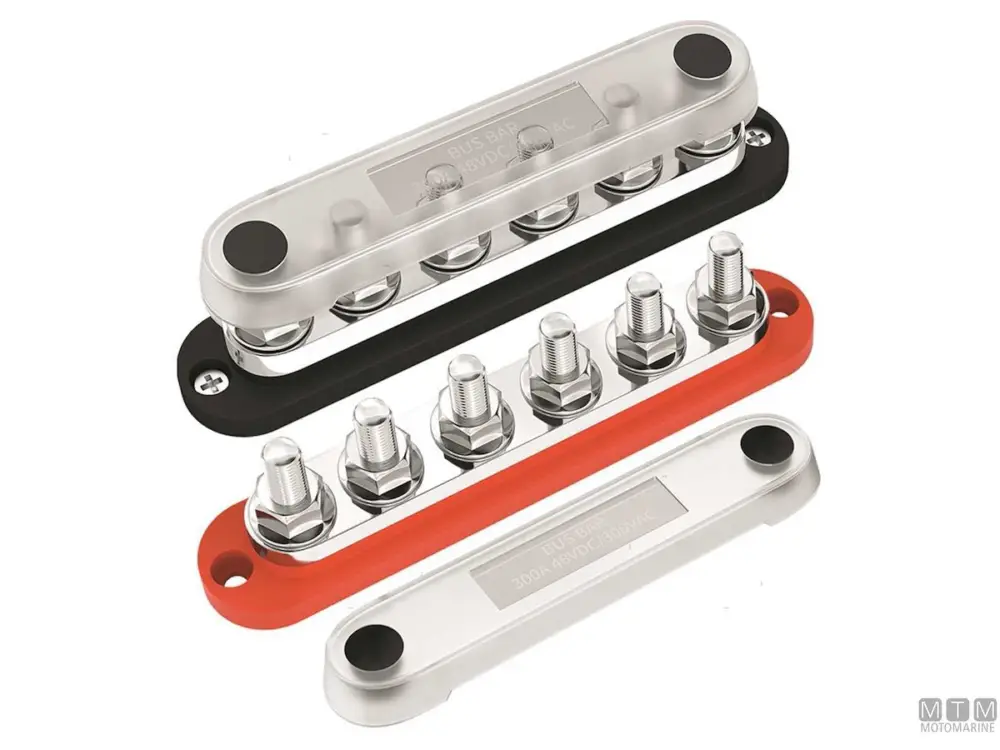 BARRA DI CONNESSIONE 300A ROSSA 6XM10 Compra Adesso