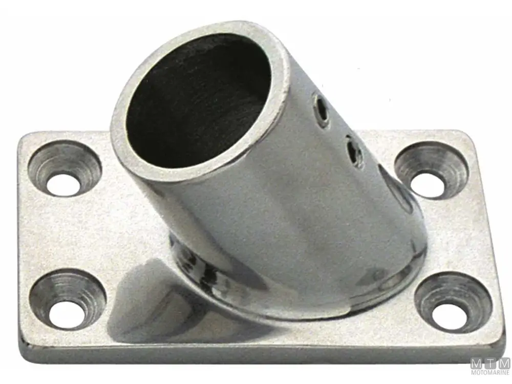 BASE QUADRA 60 D22MM ACCIAIO INOX 316 Ultima Occasione