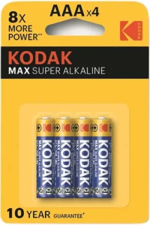 BATTERIE KODAK AAA MINI STILO CF4PZ Nuova Collezione
