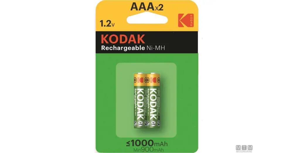 BATTERIE KODAK AAA RICARICABILI 1CF=2PZ Novità