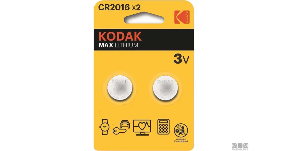 Spedizione Espresso BATTERIE KODAK CR2016 CF5PZ